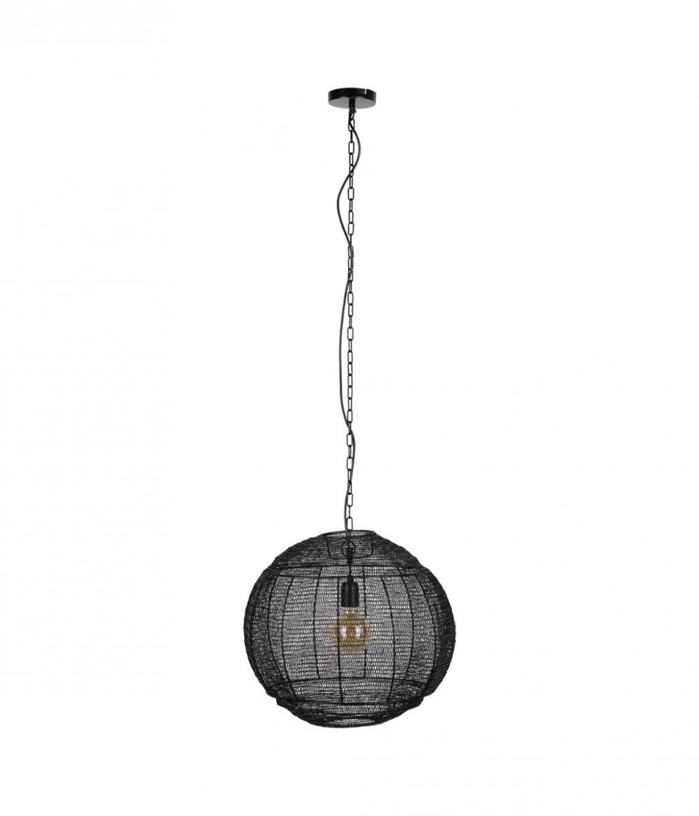 dutchbone Meezan Hanglamp Zwart M