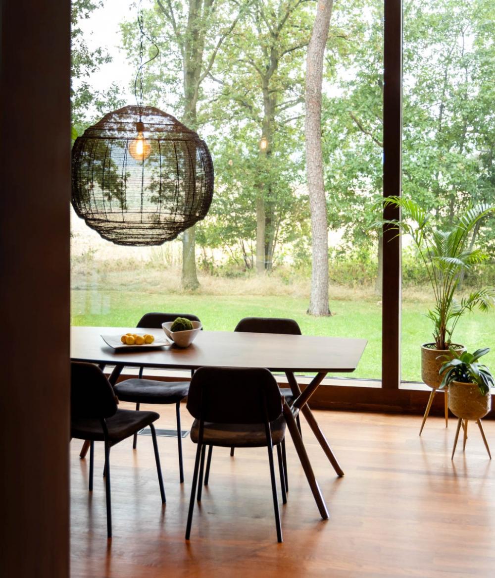 Dutchbone Meezan Hanglamp Zwart XL