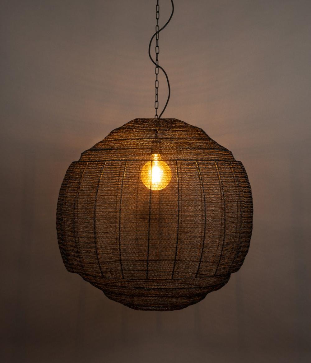 Dutchbone Meezan Hanglamp Zwart XL