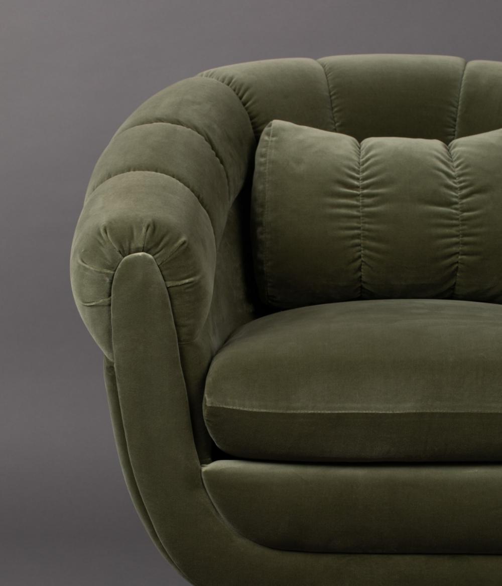 Dutchbone Member Loungestoel Groen