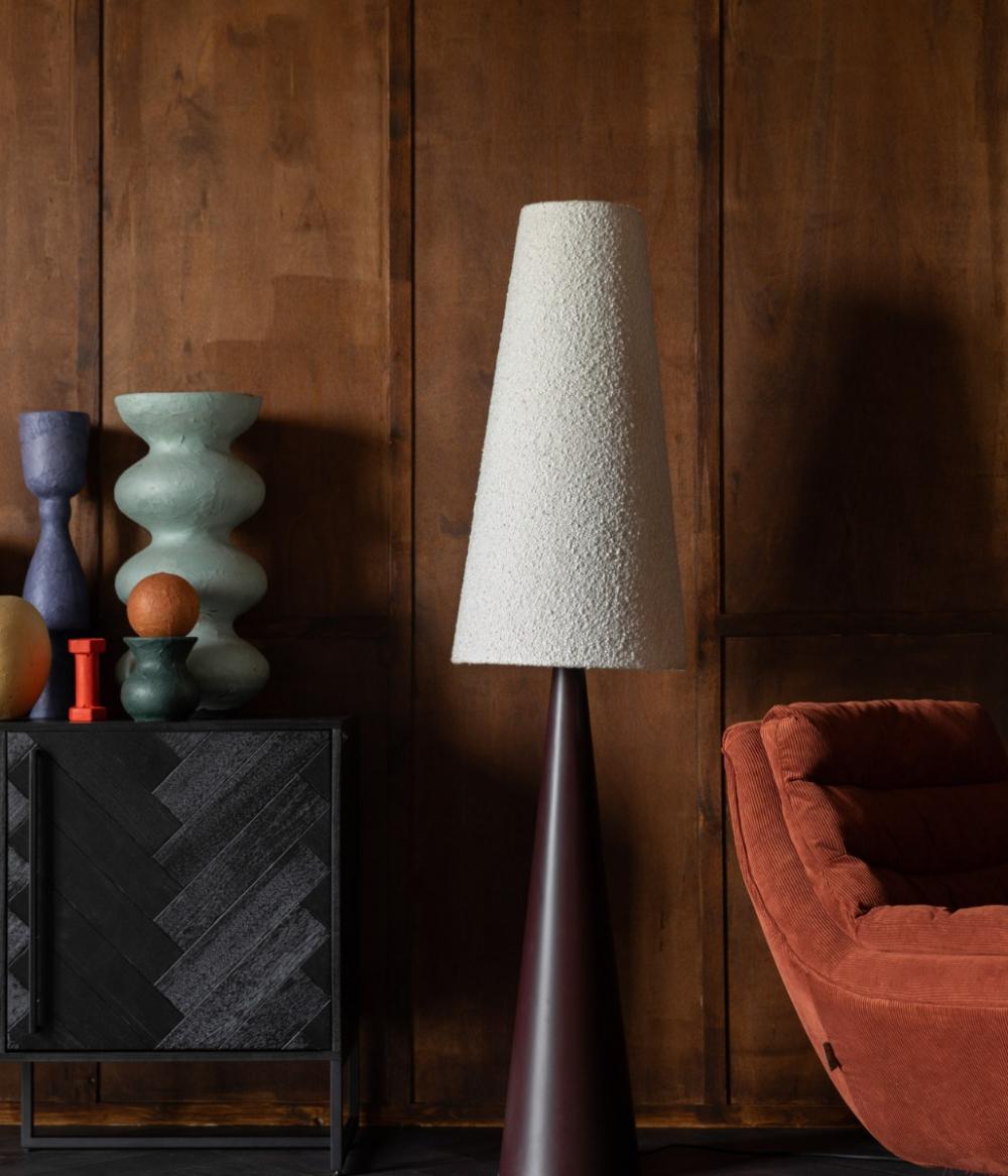 Dutchbone Miki Vloerlamp Bouclé