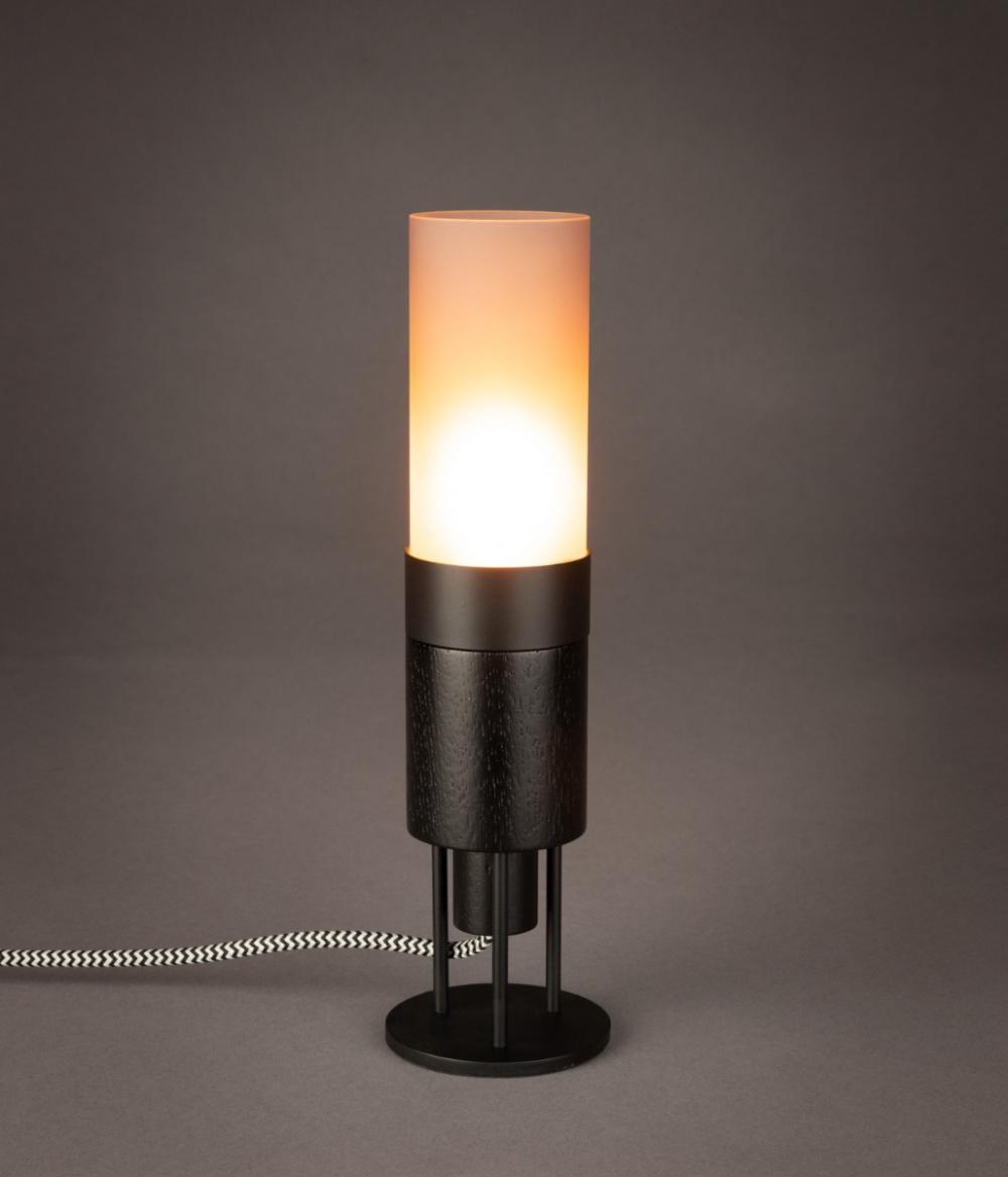 Dutchbone Momo Bureaulamp Charcoal