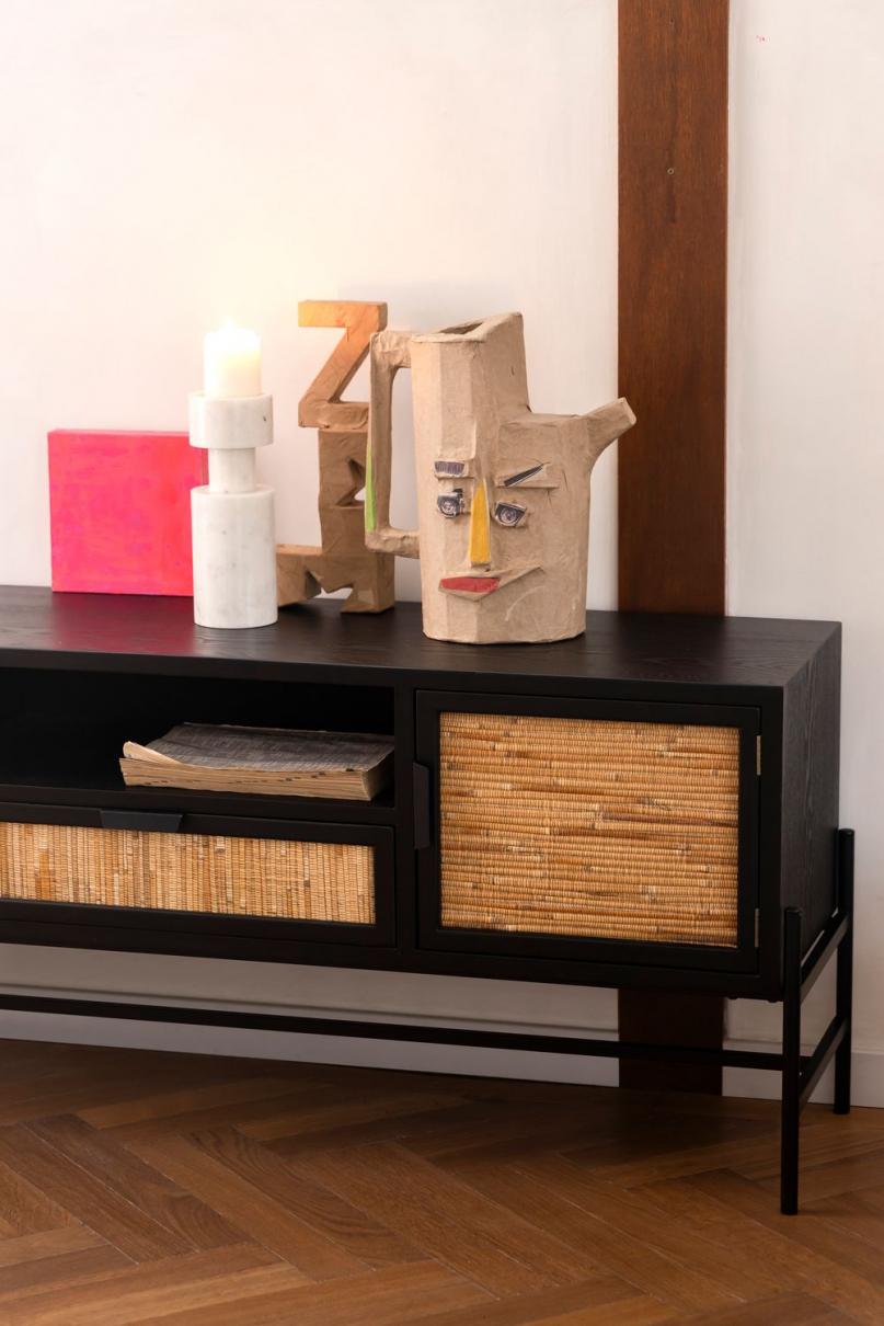 Dutchbone Paros Kandelaar Marble Wit