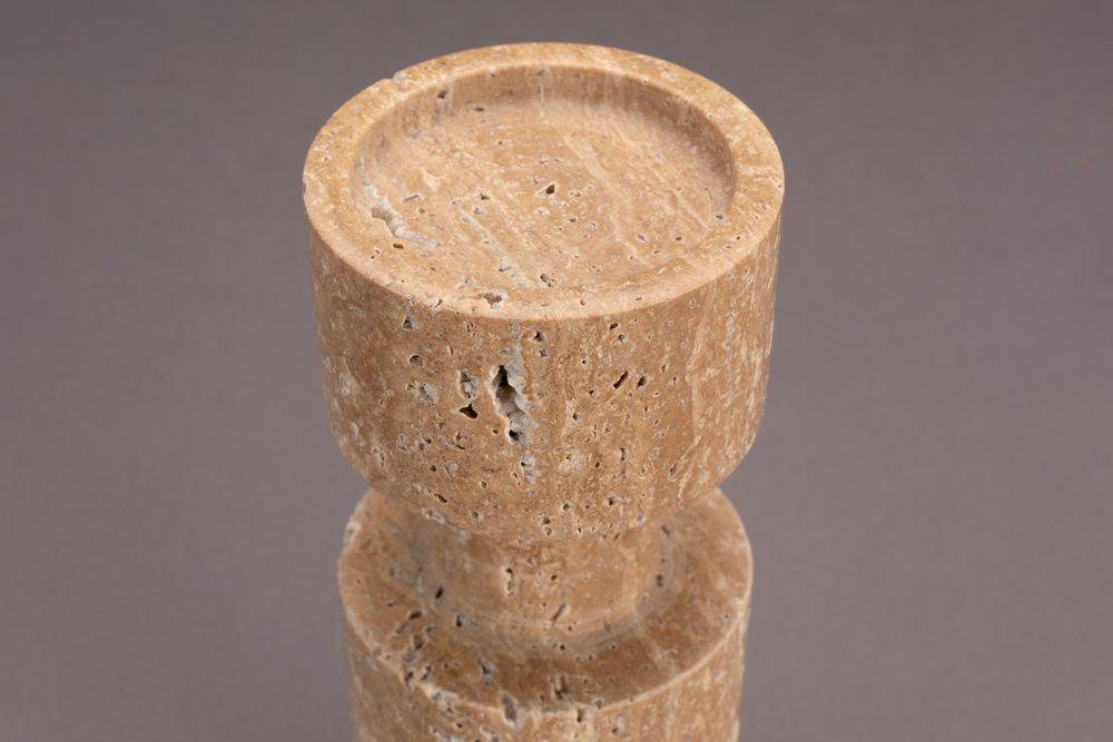 Dutchbone Paros Kandelaar Travetin