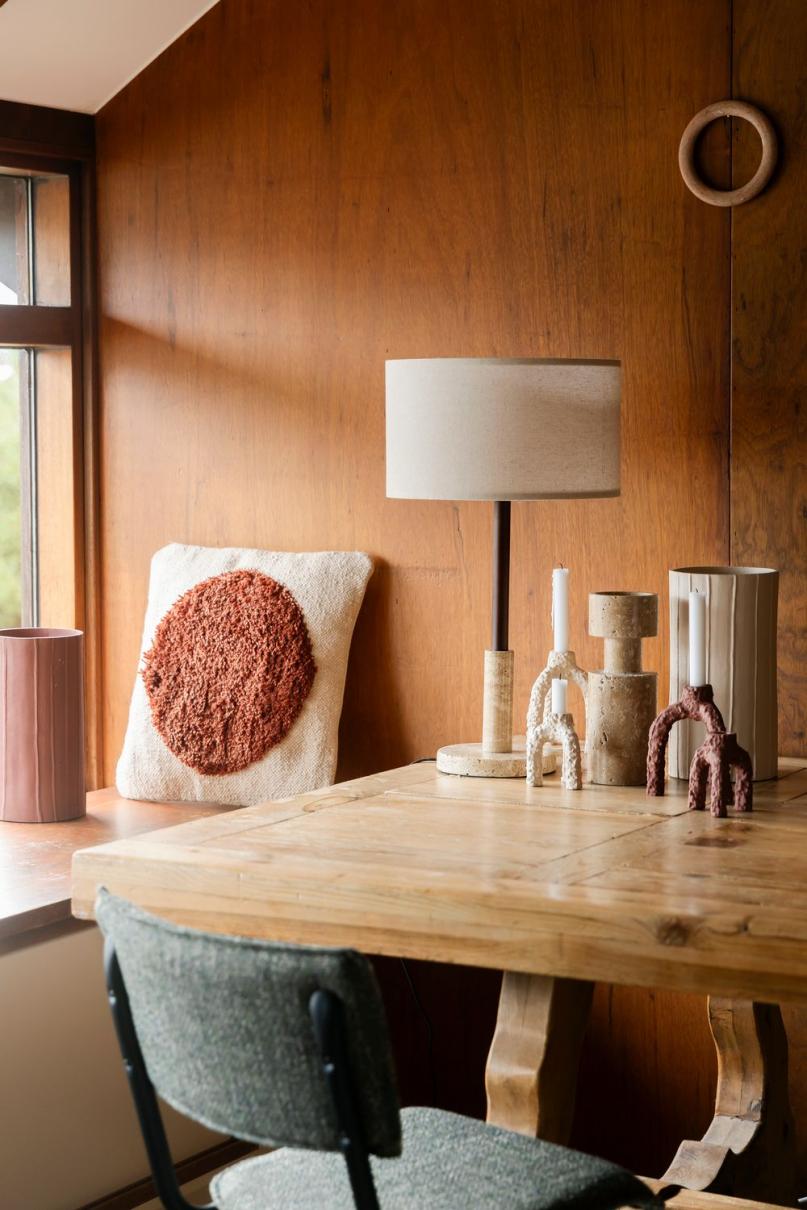 Dutchbone Paros Kandelaar Travetin