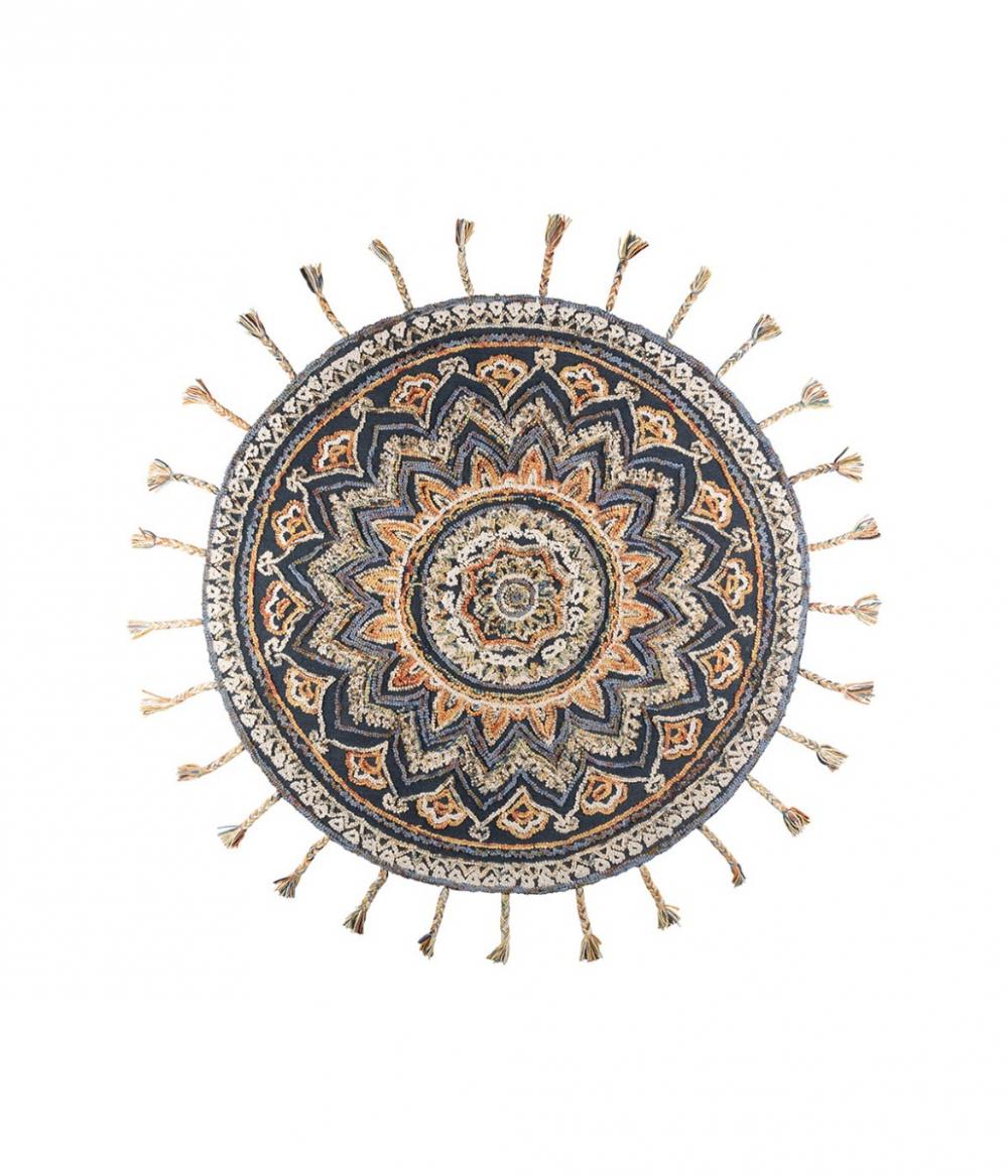 dutchbone Pix Rond Vloerkleed 170'