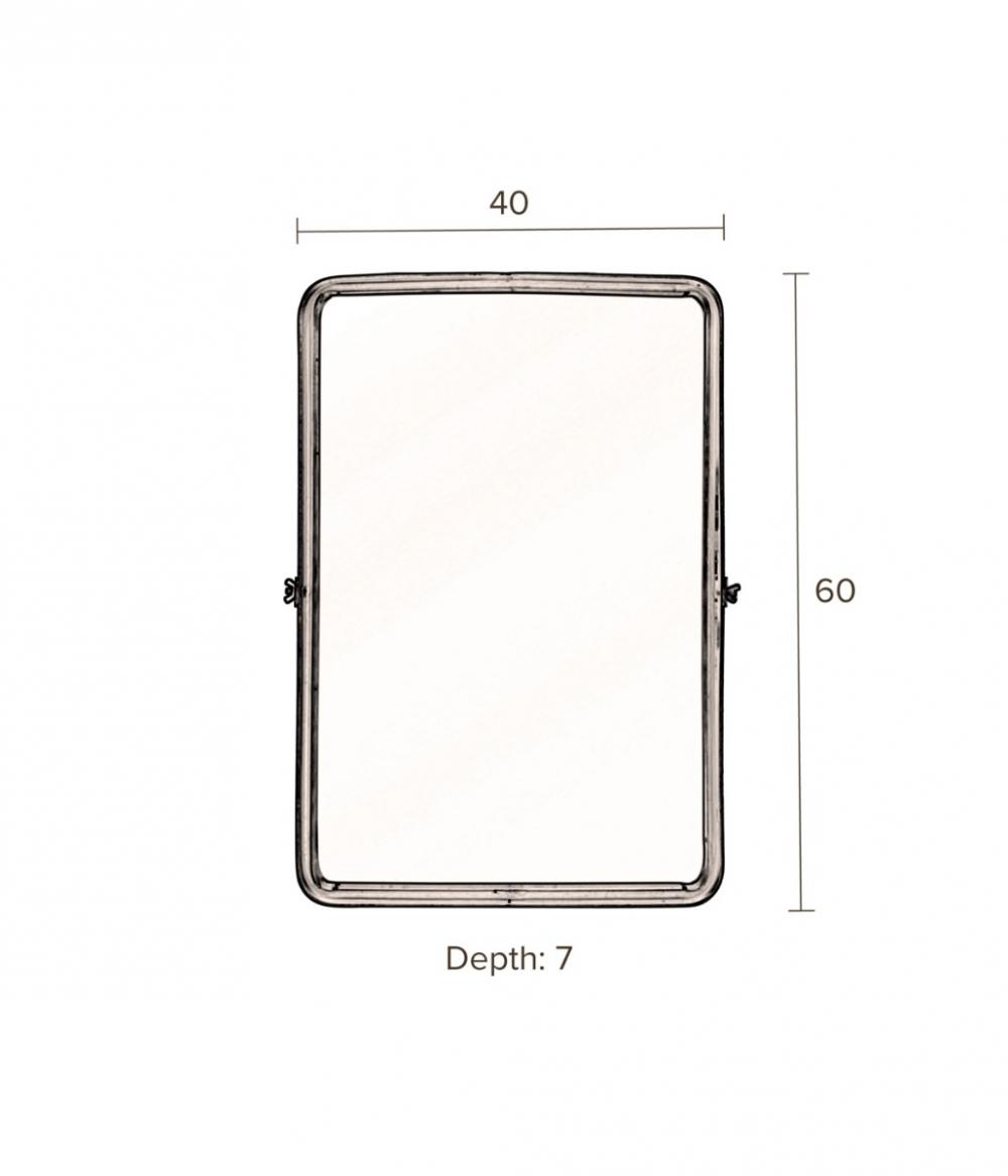Dutchbone Poke Spiegel L