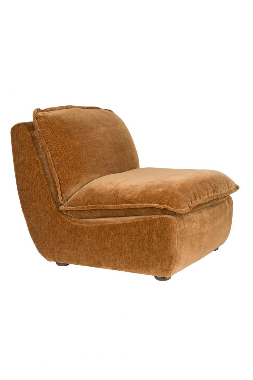 dutchbone Radley Fauteuil Cognac