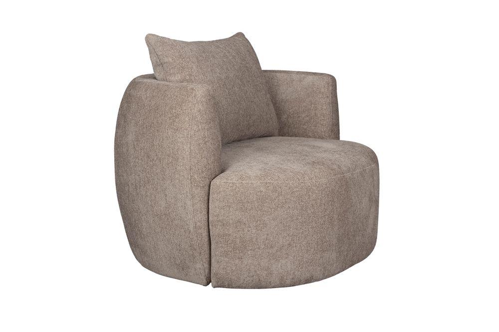 Dutchbone Rocca Fauteuil Cappuccino