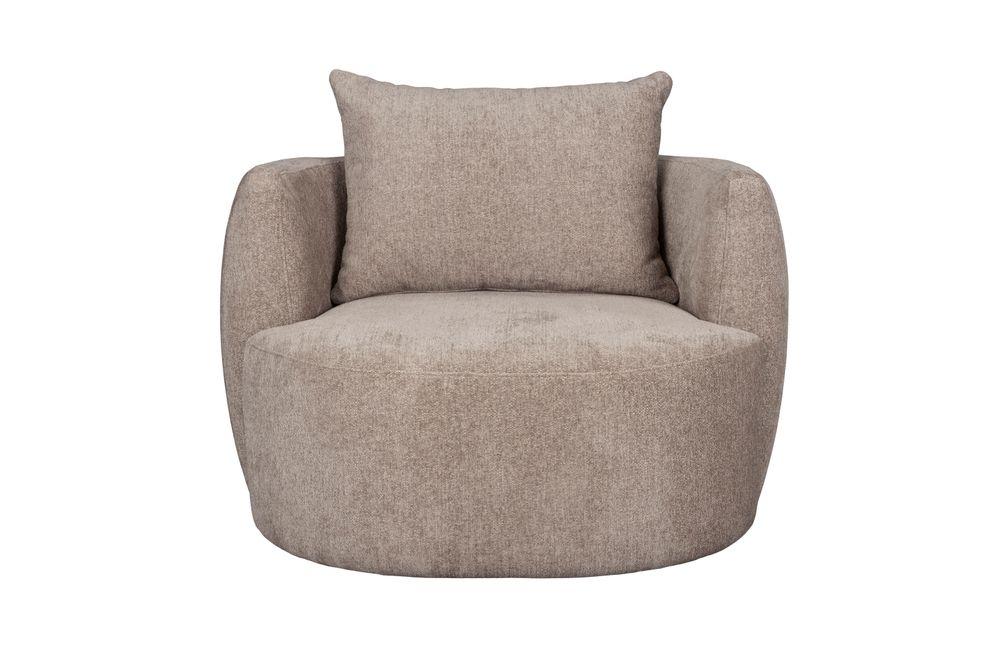 dutchbone Rocca Fauteuil Cappuccino