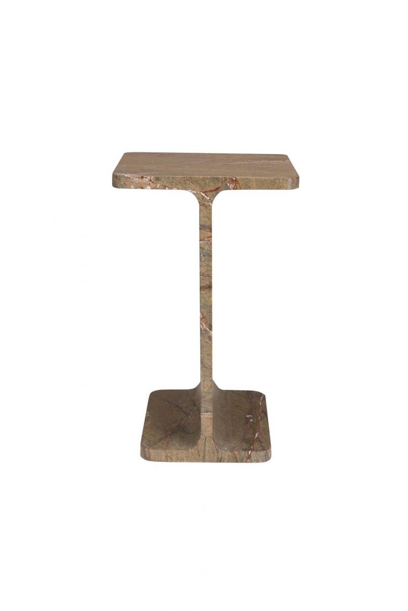 Dutchbone Satpura Bijzettafel Bruin Marmer