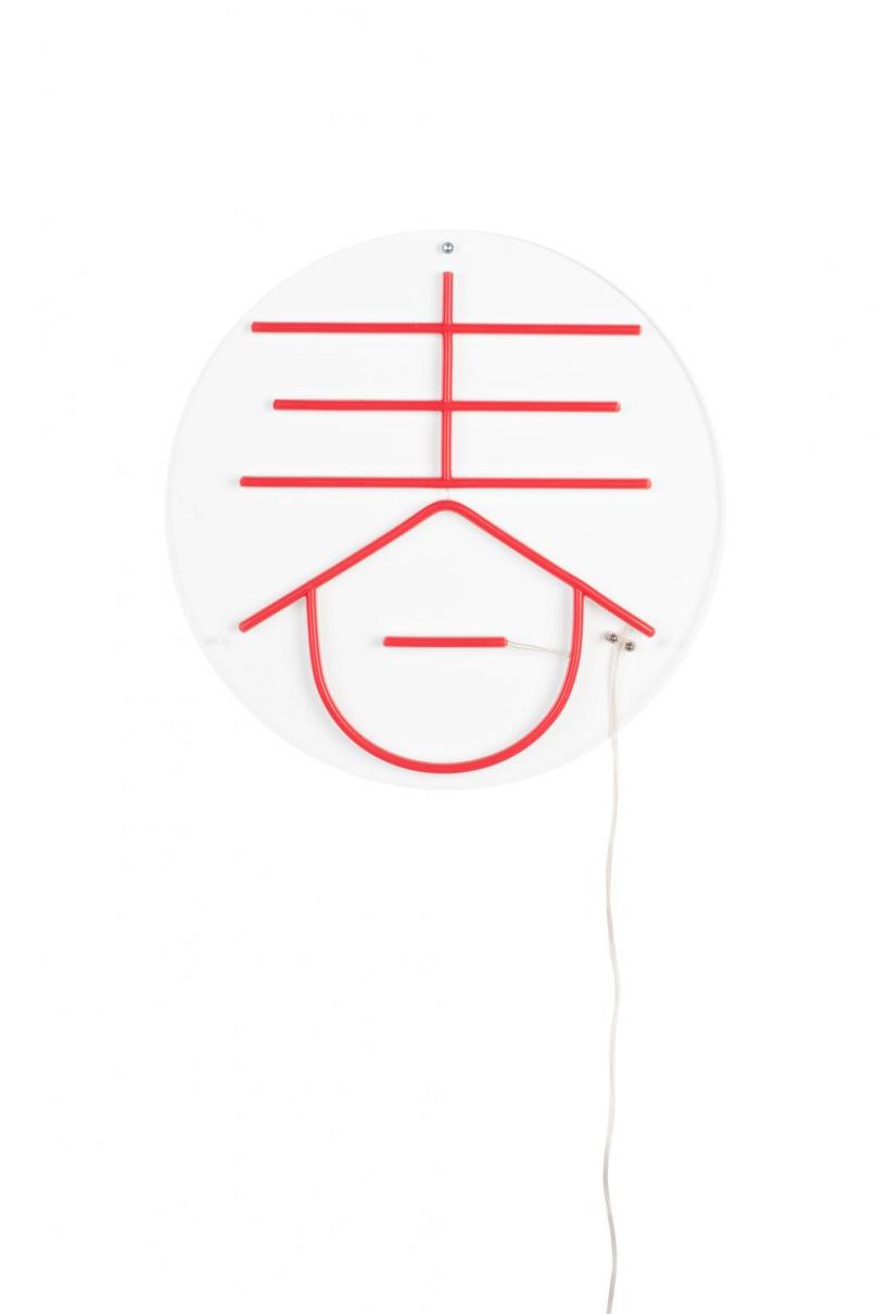 dutchbone Sya Spring Neon Wandlamp