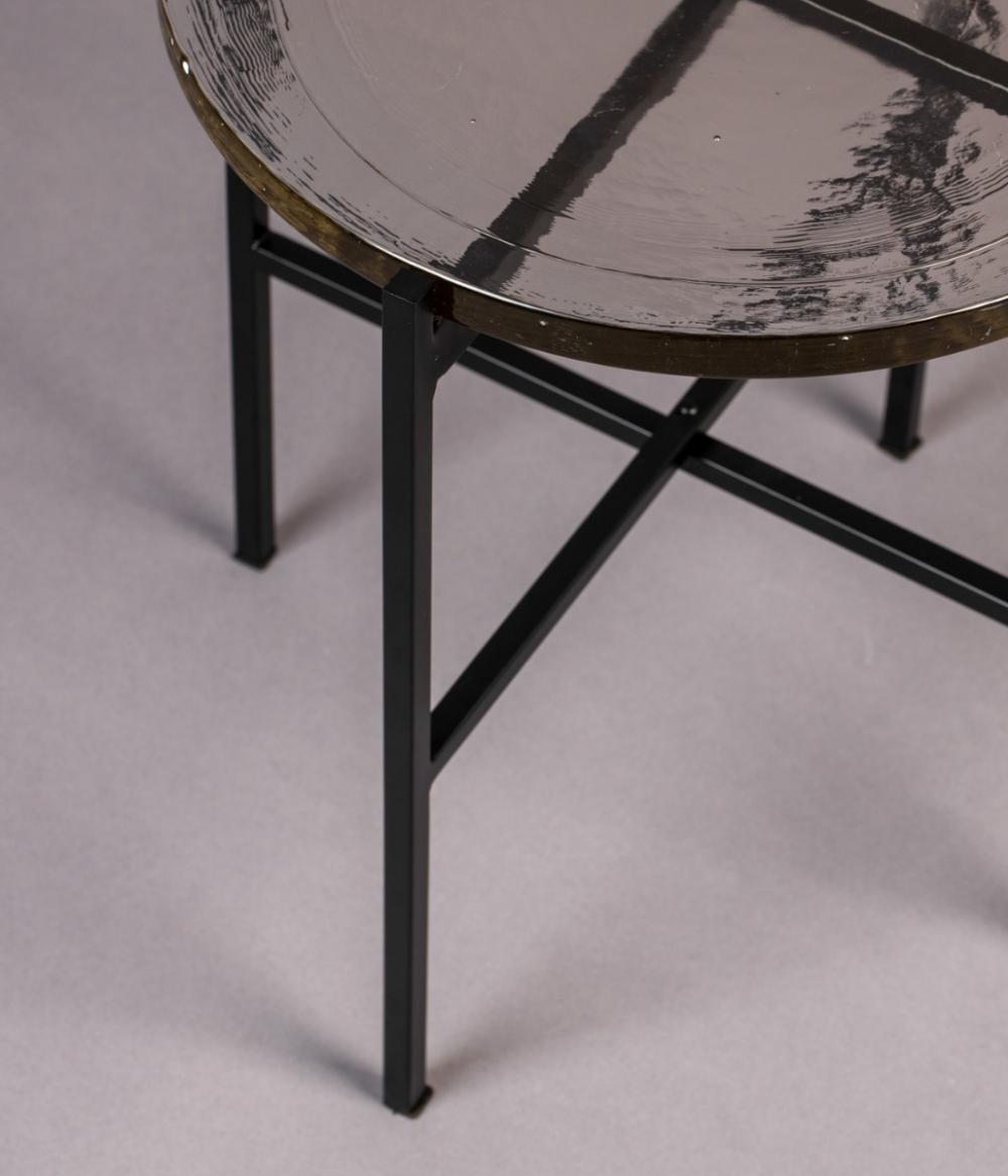 Dutchbone Vidrio Bijzettafel Zwart
