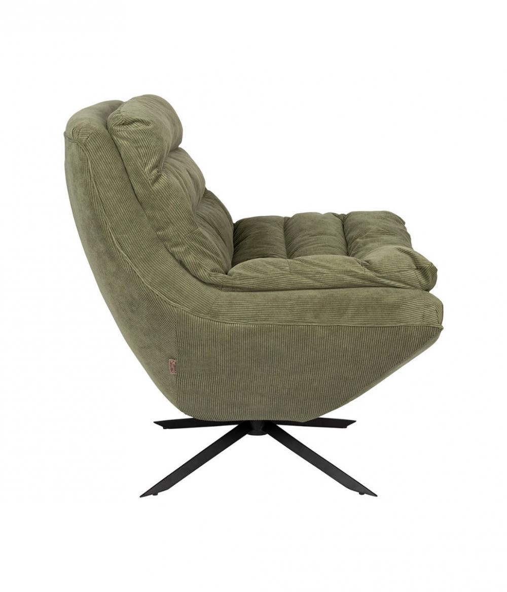 Dutchbone Vince Loungestoel Groen