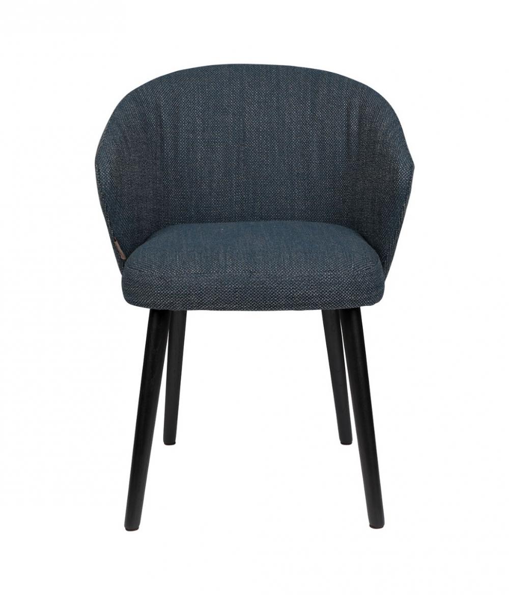 Dutchbone Waldo Stoel Blauw