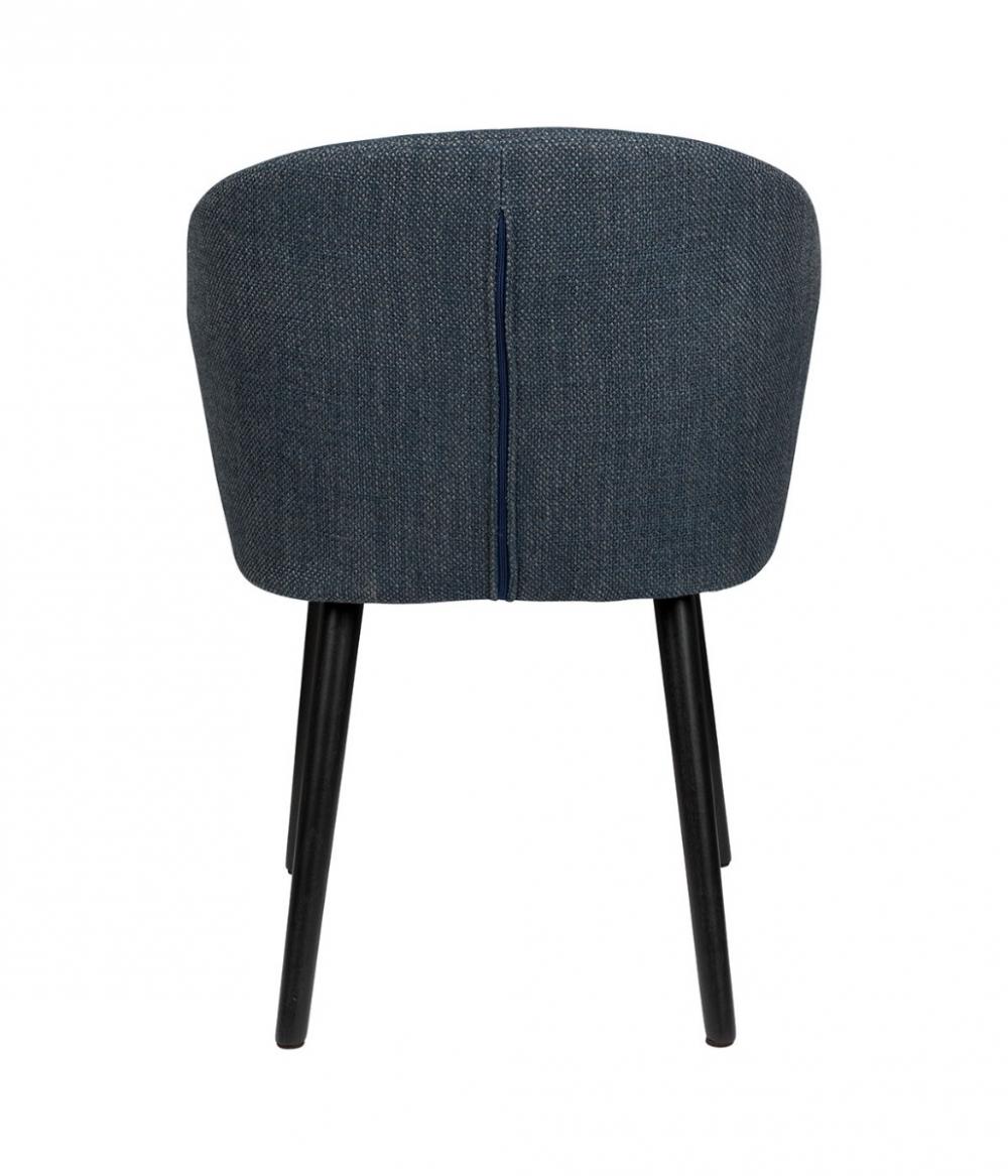 Dutchbone Waldo Stoel Blauw