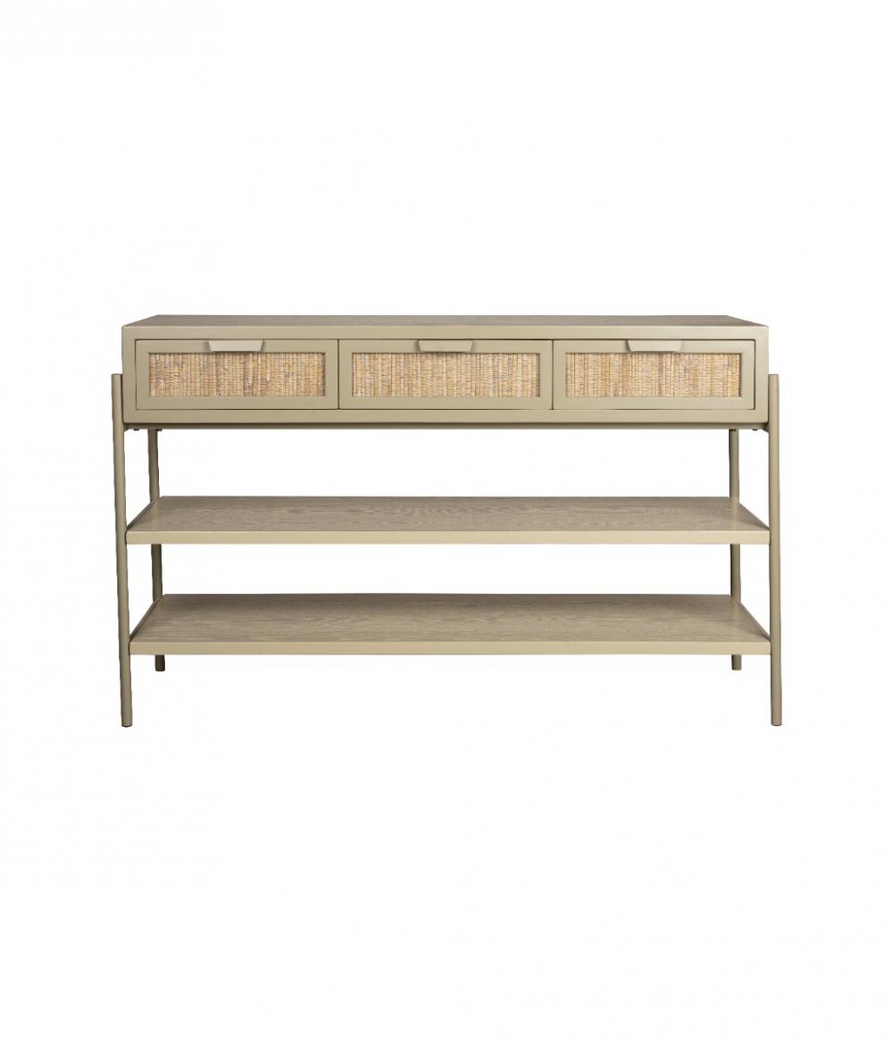 dutchbone Yasu Console Tafel Beige