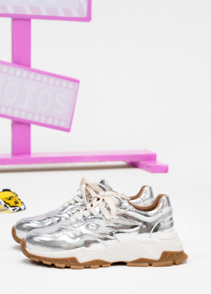 dwrs CHESTER metallic shimmer - Sneakers | Silver