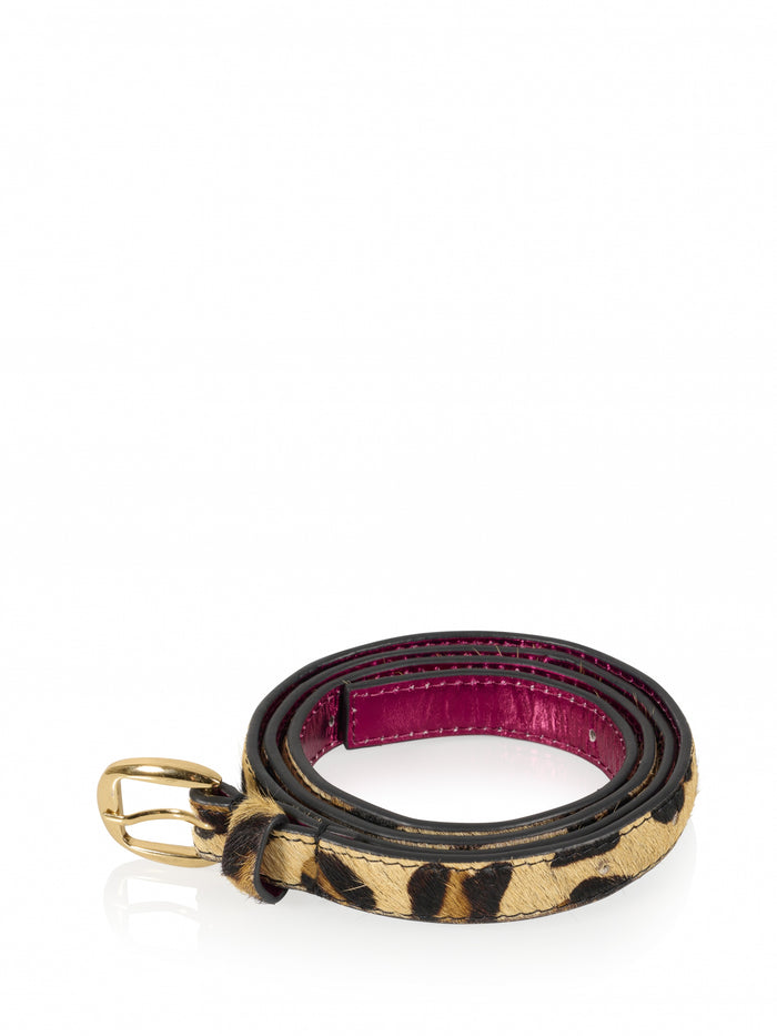 Dwrs FIJI BELT Hair On - Riemen | Sand