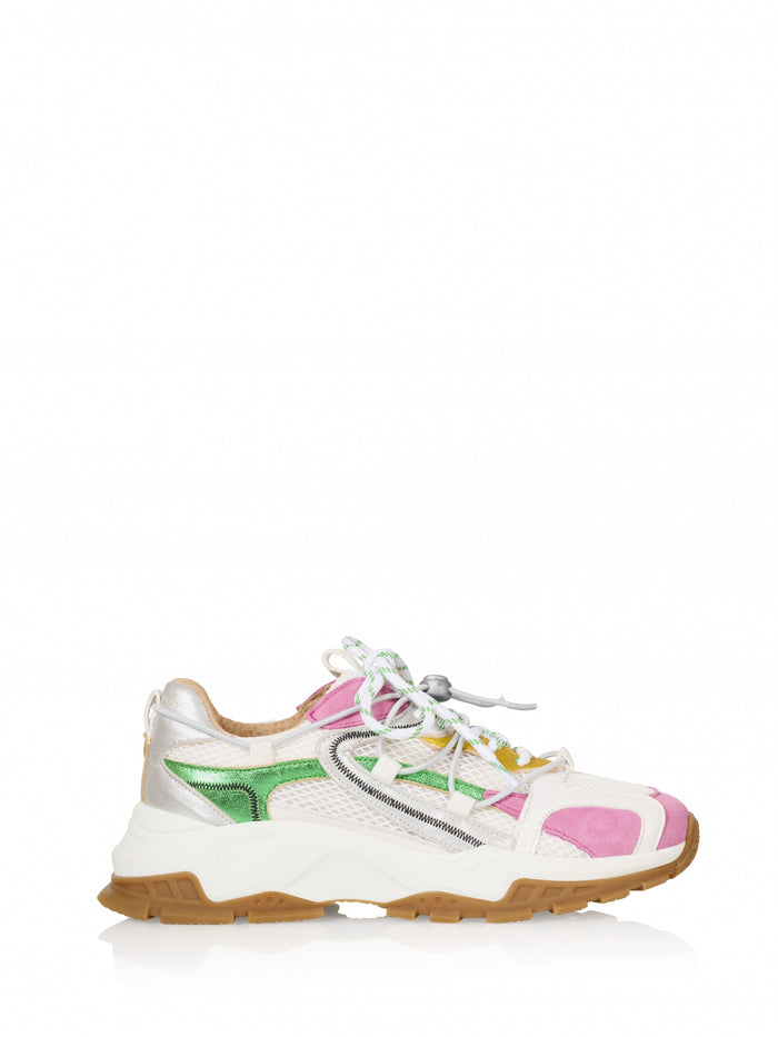 dwrs ISOLA mesh - Sneakers | Green / Pink