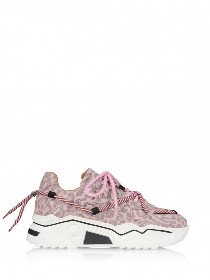 dwrs JUPITER denim leopard - Sneakers | Lt.Pink