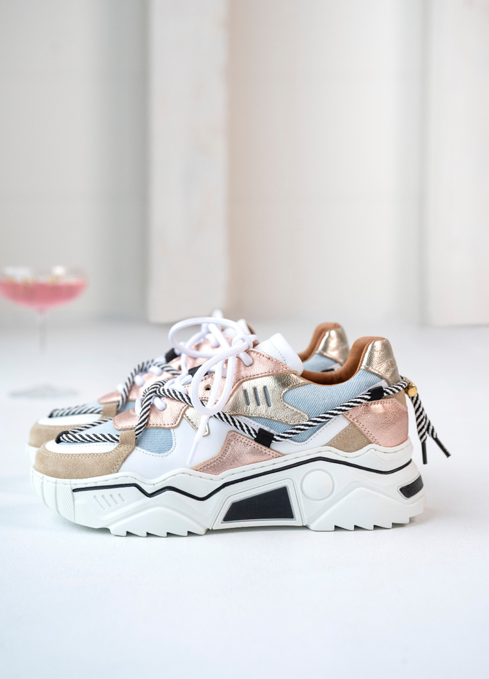 dwrs JUPITER denim - Sneakers | Rosé / Jeans