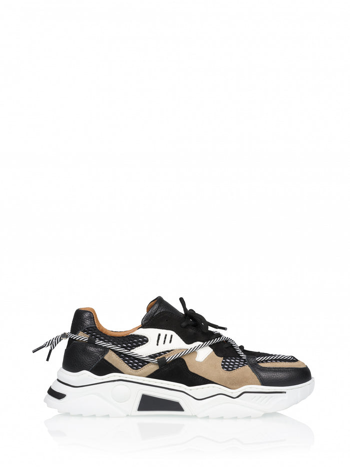 dwrs JUPITER MEN - Sneakers | Black / Beige
