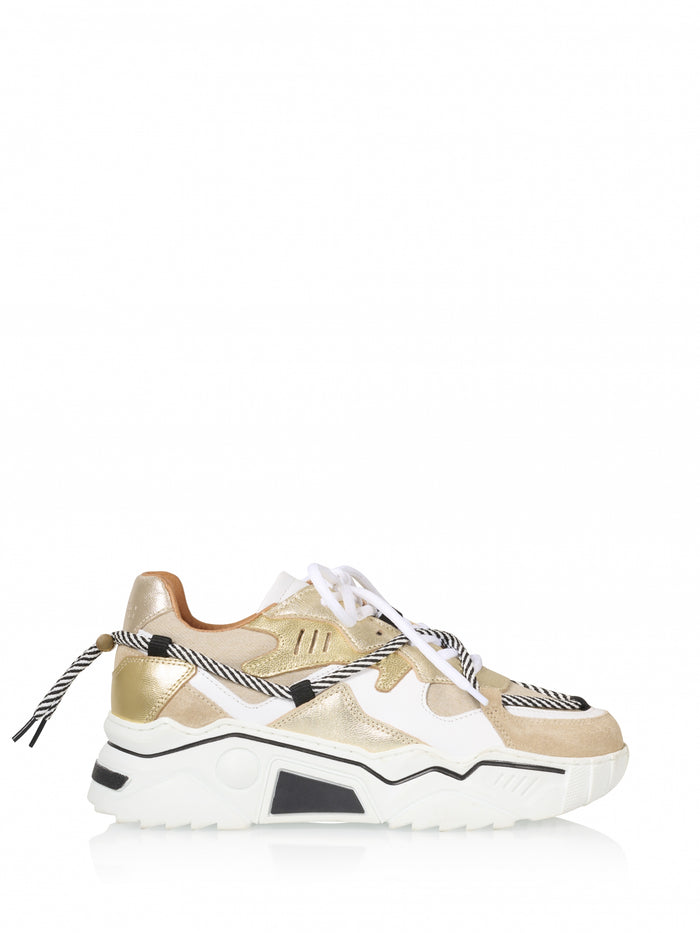 dwrs JUPITER metallic - Sneakers | Sand / Champagne