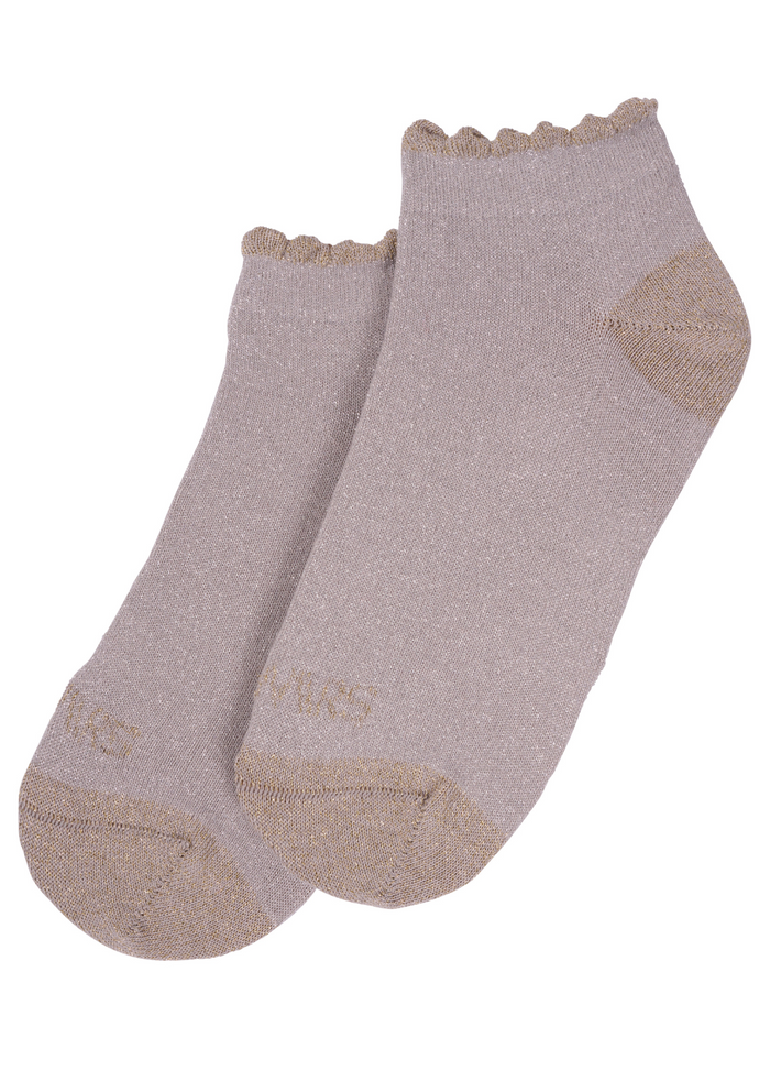 dwrs LIZZY SOCKS - Sokken | Silver / Gold