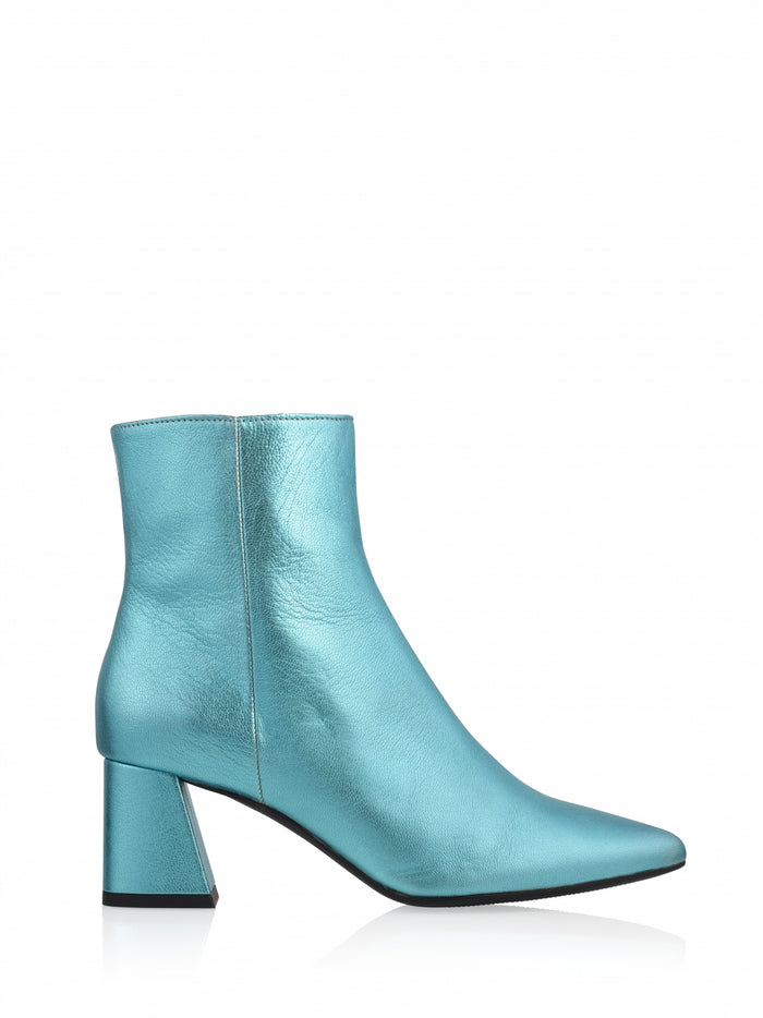 dwrs LUGANO metallic - Enkellaarsjes | Aqua