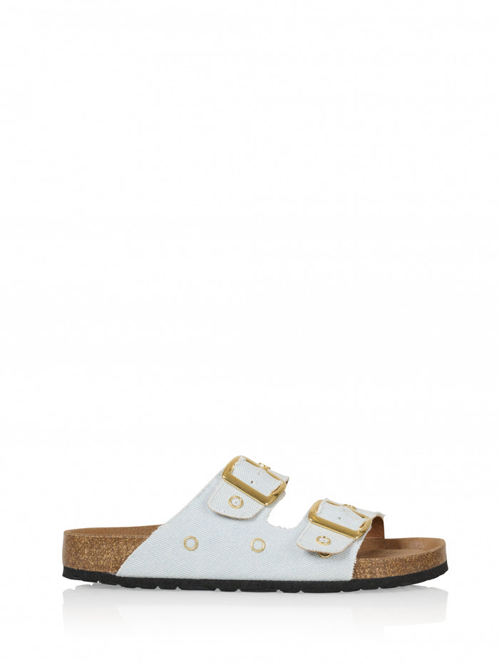 dwrs MADRID denim - Slippers | Lt. Jeans