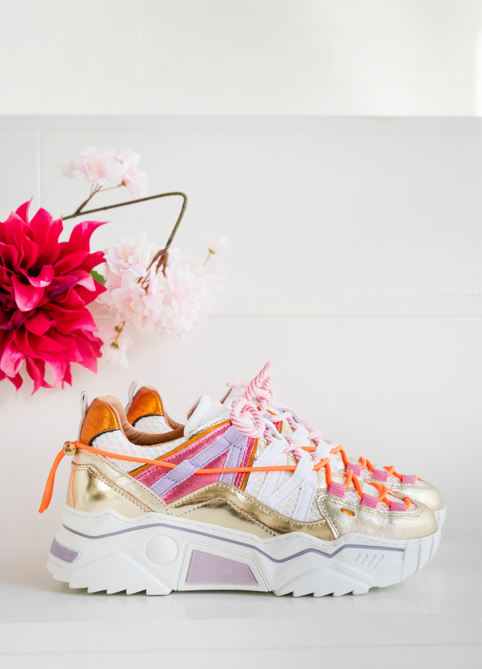 dwrs ORION metallic - Sneakers | Champagne / Pink
