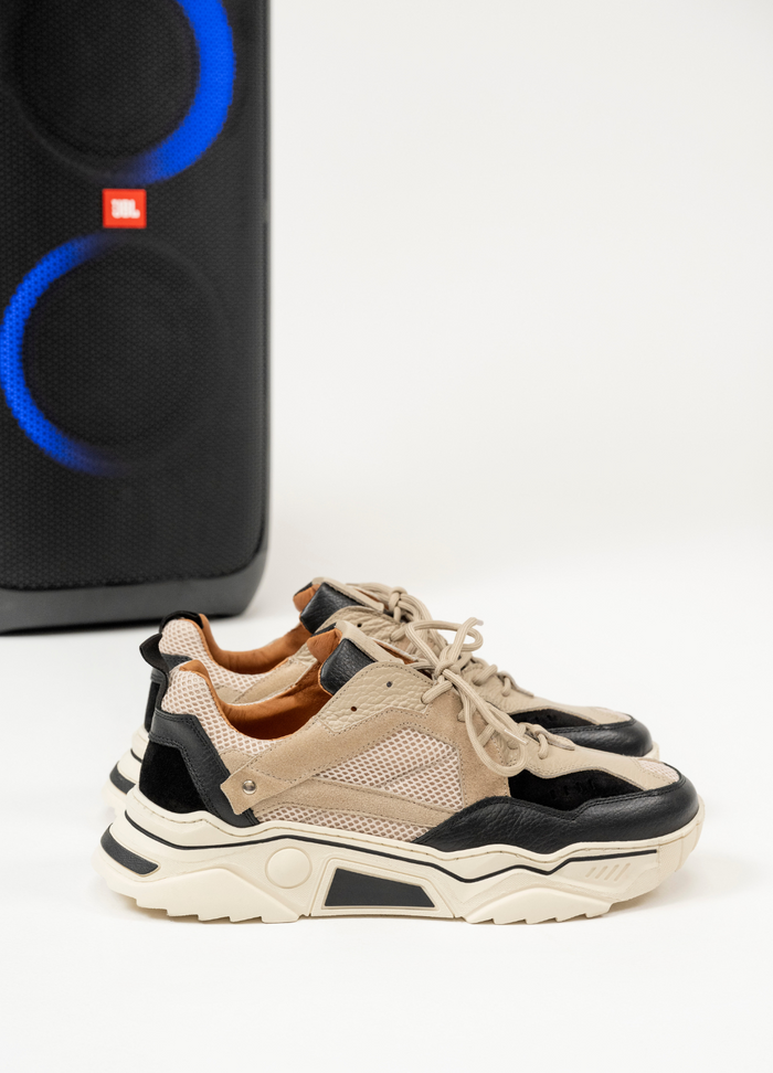 dwrs PLUTO MEN - Sneakers | Taupe / Black