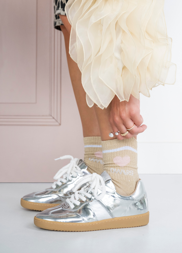 dwrs POONA shimmer metallic - Sneakers | Silver