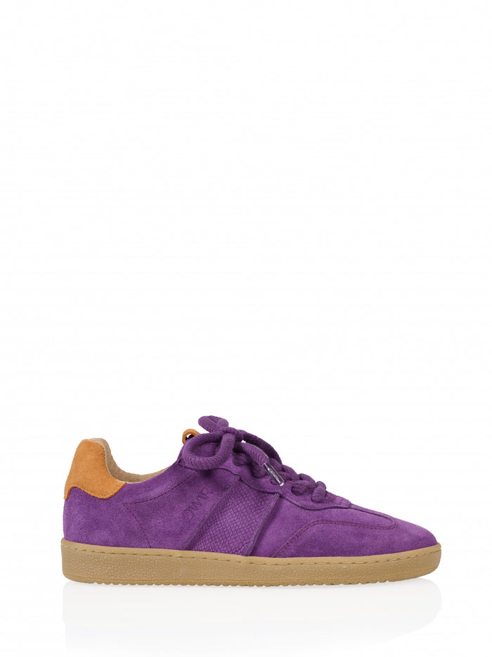 dwrs POONA suede - Sneakers | Purple / Orange