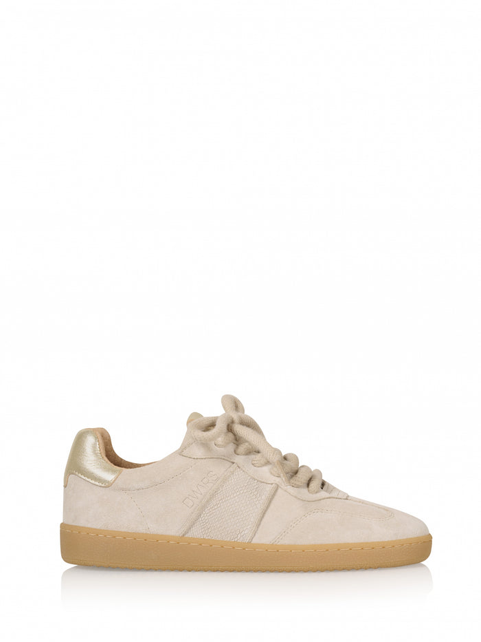 dwrs POONA suede - Sneakers | Sand / Champagne