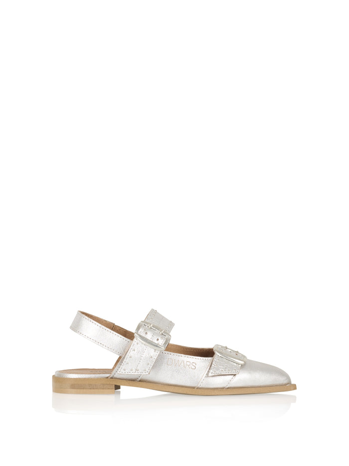 dwrs PORT ISABEL metallic - Slingbacks | Silver
