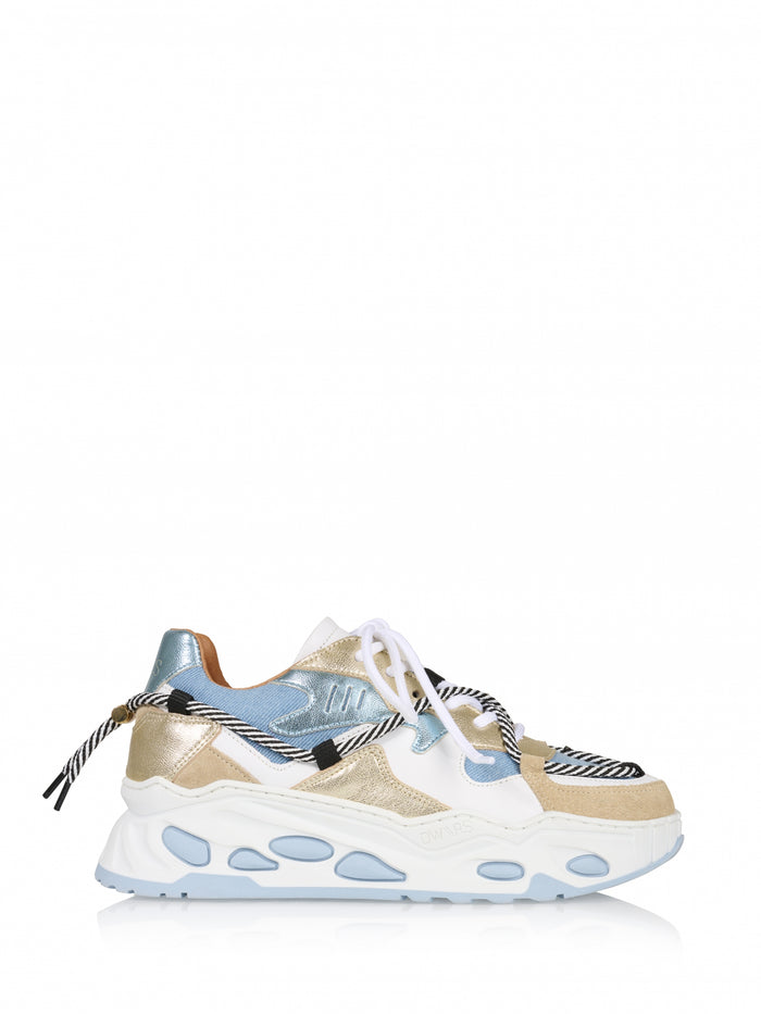 dwrs SATURNUS denim - Sneakers | Champagne / Jeans