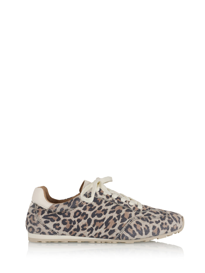 dwrs SAVA leopard - Sneakers | Sand / Off white