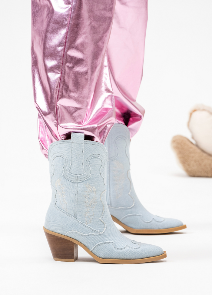 dwrs SILVI denim - Westernlaarzen | Lt. Jeans