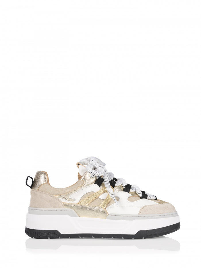 dwrs WALTON denim - Sneakers | Sand / Champagne