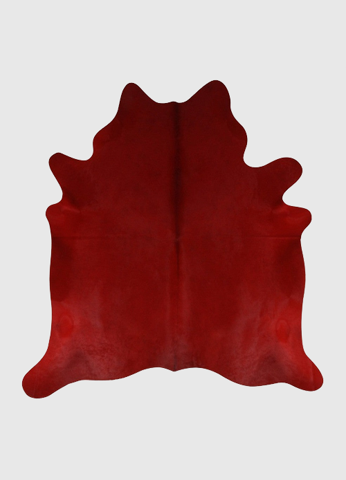 dyreskinn Koeienhuid | Bordeaux | 3.5-4 m²