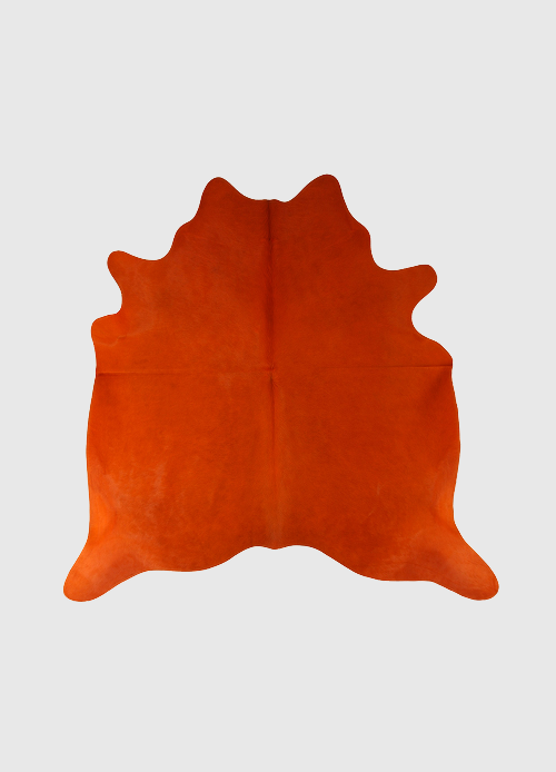 dyreskinn Koeienhuid | Oranje | 3.5-4 m²