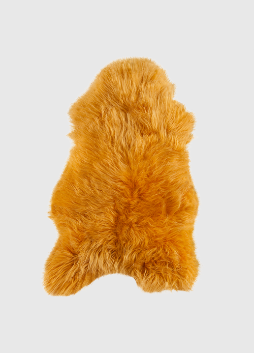 dyreskinn Schapenvacht IJslands | Geel | 100 x 65cm