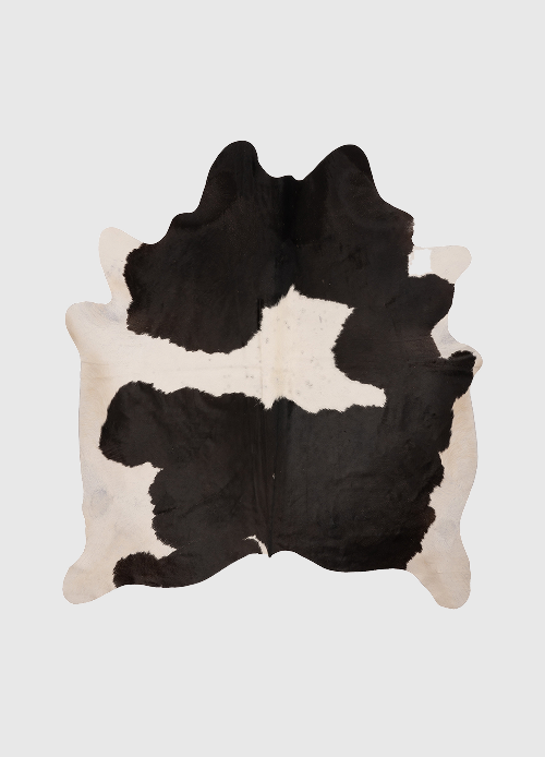 dyreskinn K831 | Unieke Koeienhuid XL | Zwart-wit | ca.210 x 180cm