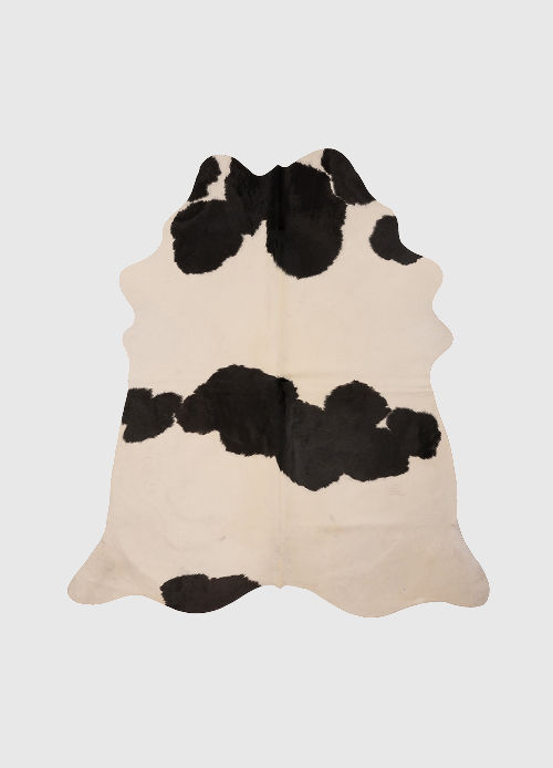 dyreskinn K843 | Unieke Koeienhuid XL | Zwart-wit | ca.210 x 180cm