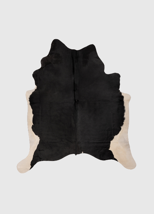 dyreskinn K855 | Unieke Koeienhuid XL | Zwart-wit | ca.210 x 180cm