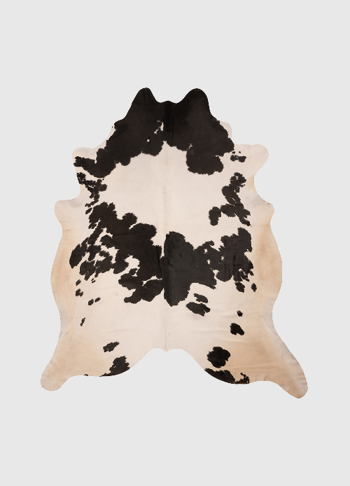 dyreskinn K920 | Unieke Koeienhuid XL | Zwart-wit | ca.210 x 180cm