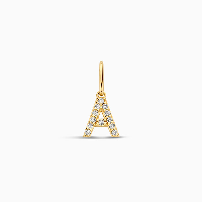 eline rosina Diamond Initial Charm