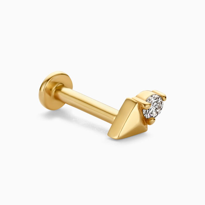 eline rosina Diamond Spike Piercing
